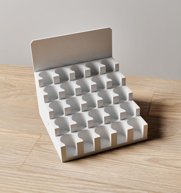 008MT LA Unit Medium Top 25x Dropper Bottle Rack