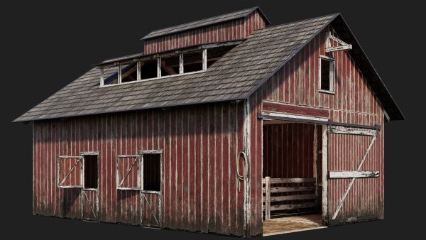 09-10-11-12  - Farm Buildings 4K PBR GameReady