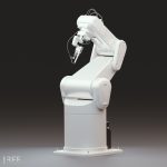 10 Industrial Robot Arm and 5 tools 3D model