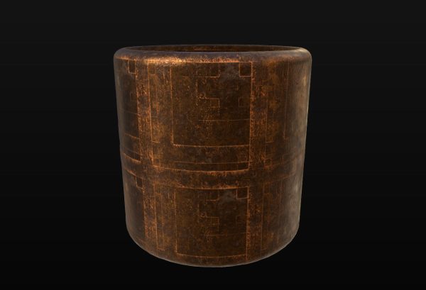 10 Seamless Rusty and Grungy Metal PBR Materials - Set 4