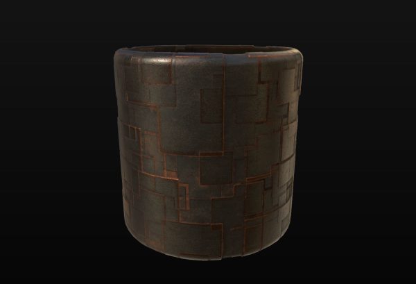 10 Seamless Rusty and Grungy Metal PBR Materials - Set 4