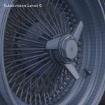 100 Spoke Wire Wheel Rim