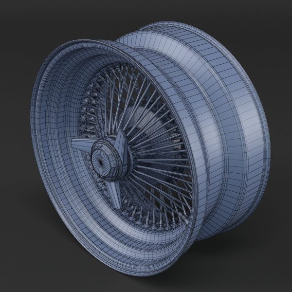 100 Spoke Wire Wheel Rim
