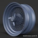 100 Spoke Wire Wheel Rim