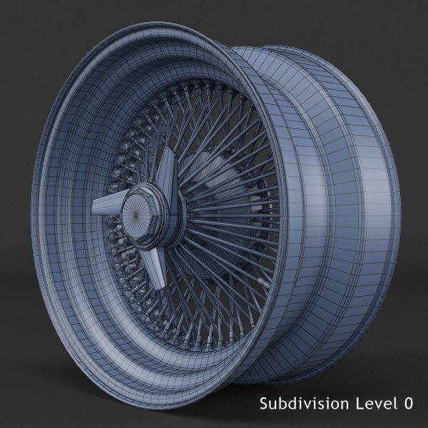 100 Spoke Wire Wheel Rim