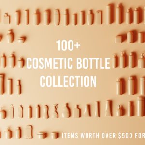 101 Cosmetic Bottles and Container Bundle