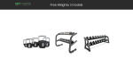 103 Models Gym Fitness Weight Collection