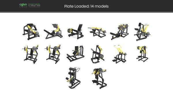 103 Models Gym Fitness Weight Collection