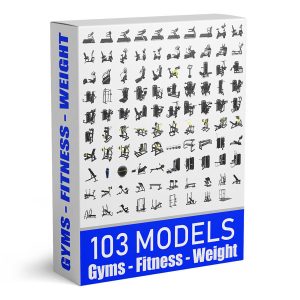 103 Models Gym Fitness Weight Collection