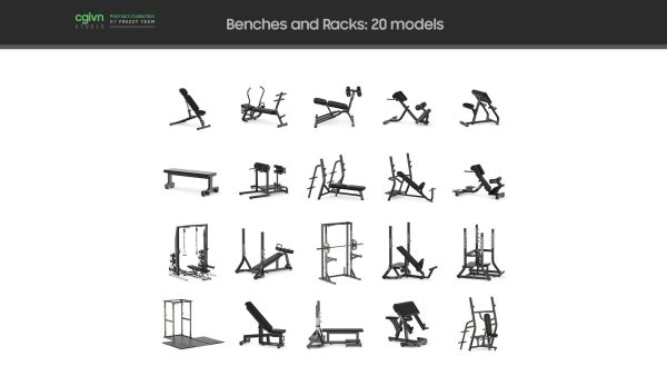 103 Models Gym Fitness Weight Collection