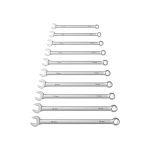 10pc 12-Point Metric Long CombinationWrench Set 10-19mm