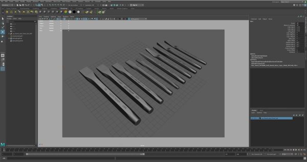 10pc Punches and chisels set PPC100AK