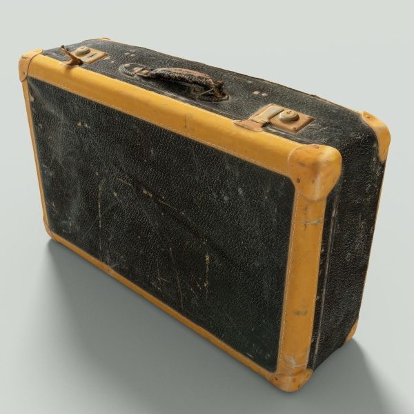 12 Vintage Suitcases Retro Valise Collection