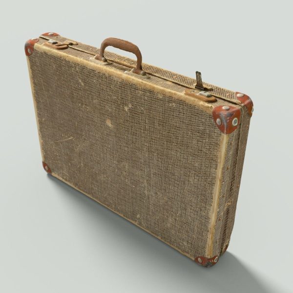12 Vintage Suitcases Retro Valise Collection