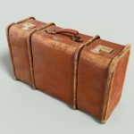 12 Vintage Suitcases Retro Valise Collection