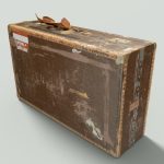 12 Vintage Suitcases Retro Valise Collection
