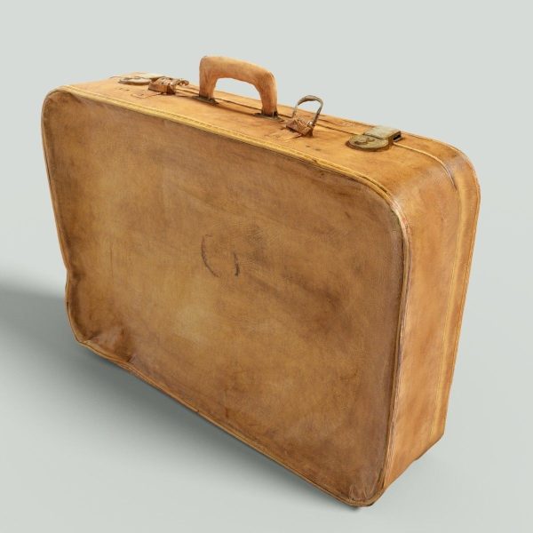 12 Vintage Suitcases Retro Valise Collection
