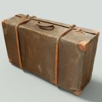 12 Vintage Suitcases Retro Valise Collection