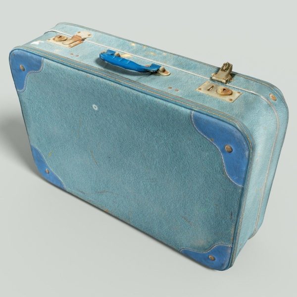 12 Vintage Suitcases Retro Valise Collection