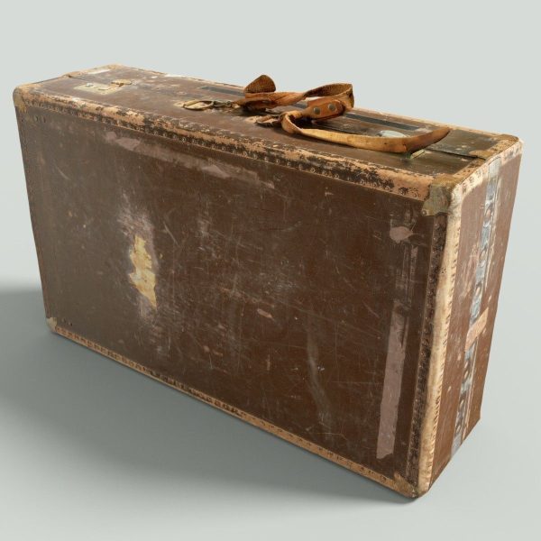12 Vintage Suitcases Retro Valise Collection