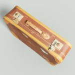 12 Vintage Suitcases Retro Valise Collection
