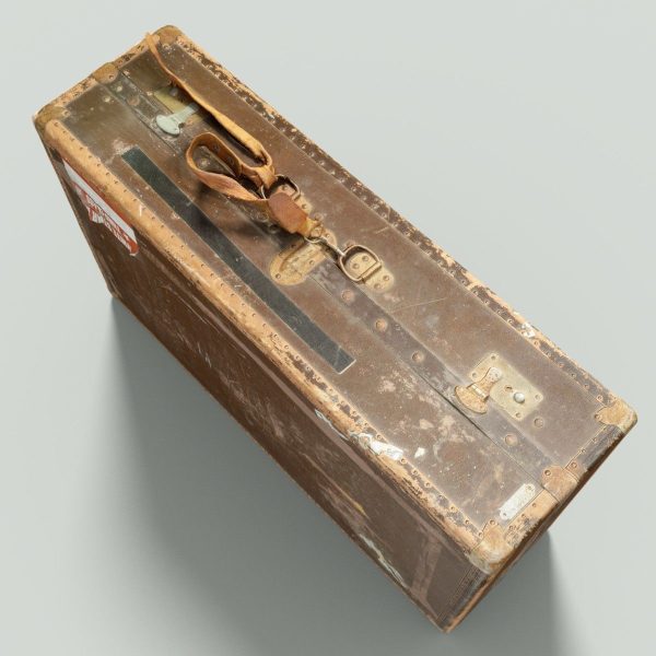 12 Vintage Suitcases Retro Valise Collection