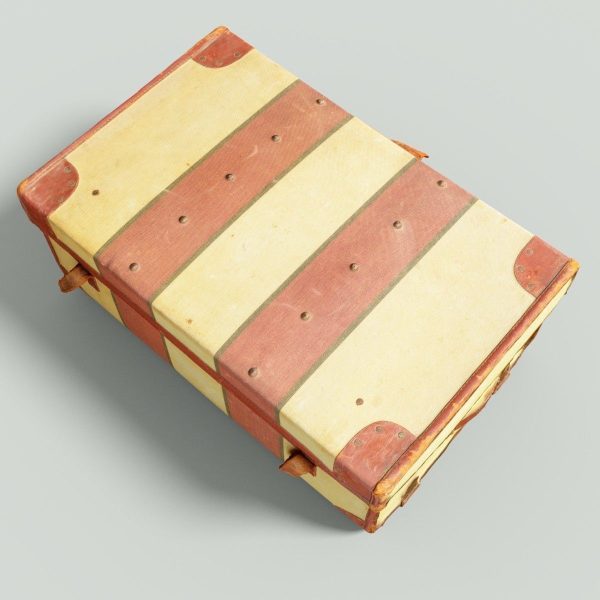 12 Vintage Suitcases Retro Valise Collection