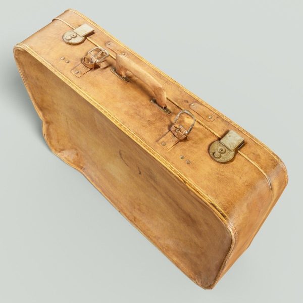 12 Vintage Suitcases Retro Valise Collection