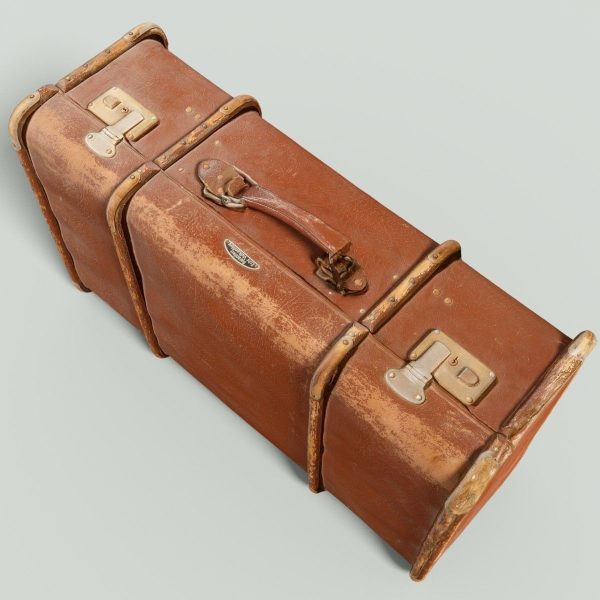 12 Vintage Suitcases Retro Valise Collection