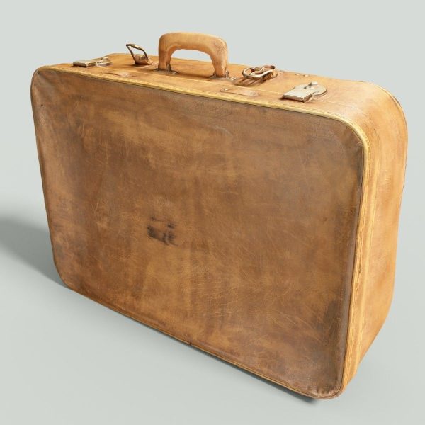 12 Vintage Suitcases Retro Valise Collection