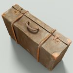 12 Vintage Suitcases Retro Valise Collection