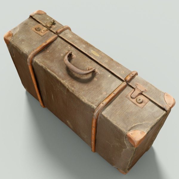 12 Vintage Suitcases Retro Valise Collection