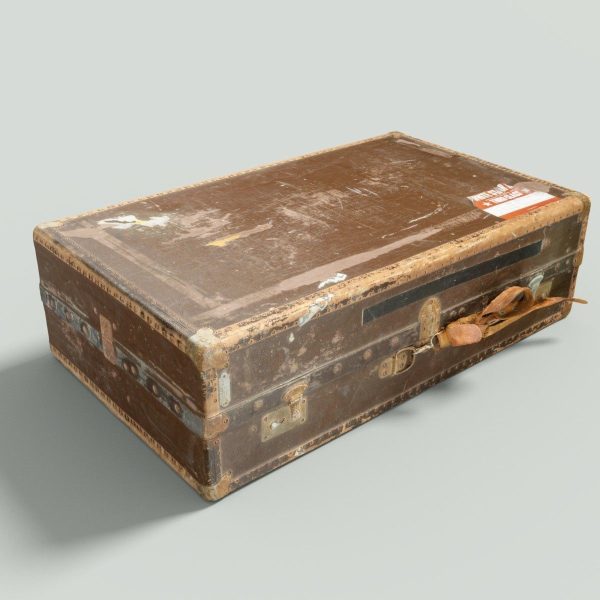 12 Vintage Suitcases Retro Valise Collection