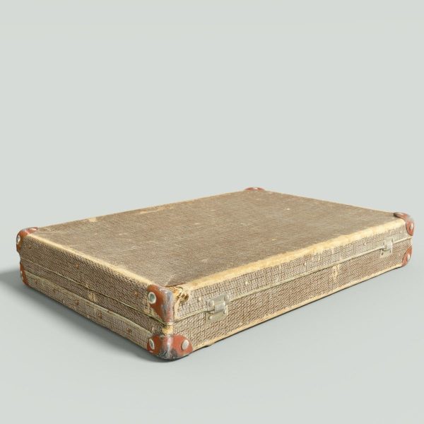 12 Vintage Suitcases Retro Valise Collection