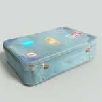12 Vintage Suitcases Retro Valise Collection