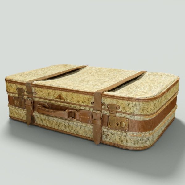 12 Vintage Suitcases Retro Valise Collection