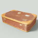 12 Vintage Suitcases Retro Valise Collection