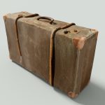 12 Vintage Suitcases Retro Valise Collection