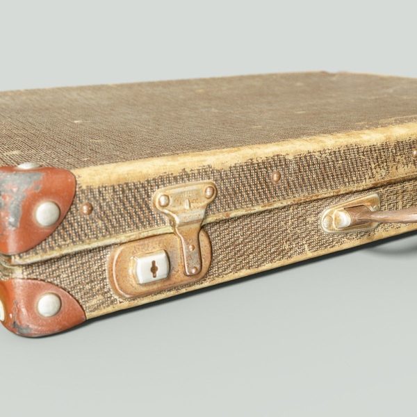12 Vintage Suitcases Retro Valise Collection