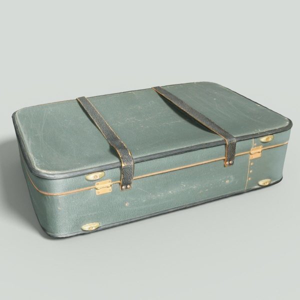 12 Vintage Suitcases Retro Valise Collection
