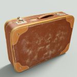 12 Vintage Suitcases Retro Valise Collection