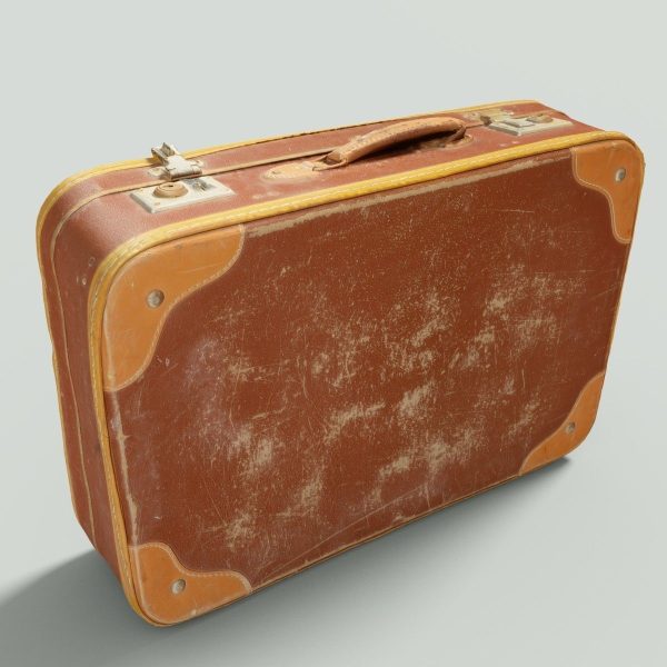 12 Vintage Suitcases Retro Valise Collection