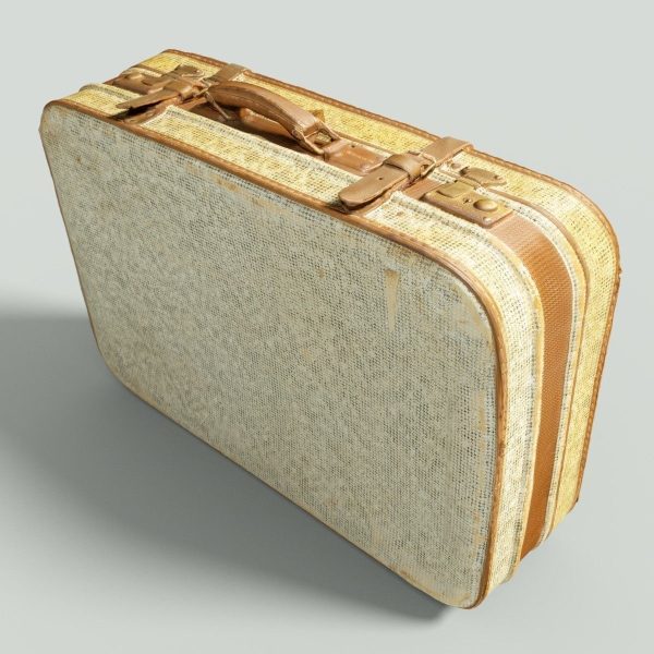 12 Vintage Suitcases Retro Valise Collection