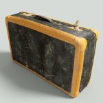 12 Vintage Suitcases Retro Valise Collection