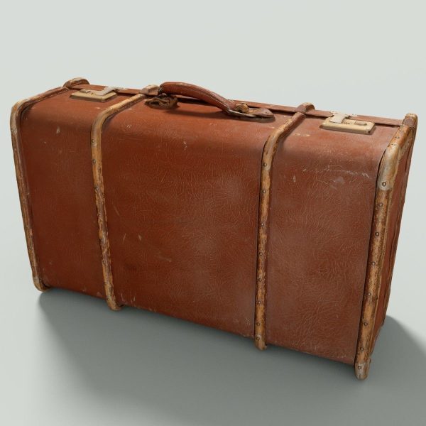 12 Vintage Suitcases Retro Valise Collection