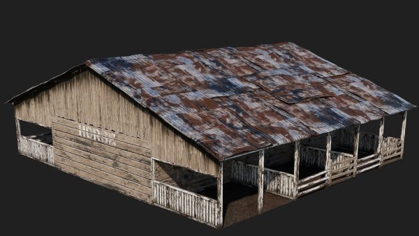 13-14-15-16 - Farm Buildings 4K PBR GameReady