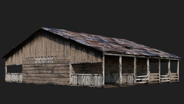 13-14-15-16 - Farm Buildings 4K PBR GameReady