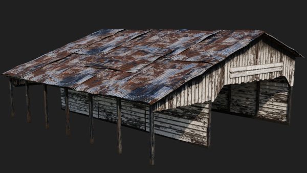 13-14-15-16 - Farm Buildings 4K PBR GameReady