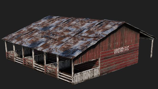 13-14-15-16 - Farm Buildings 4K PBR GameReady