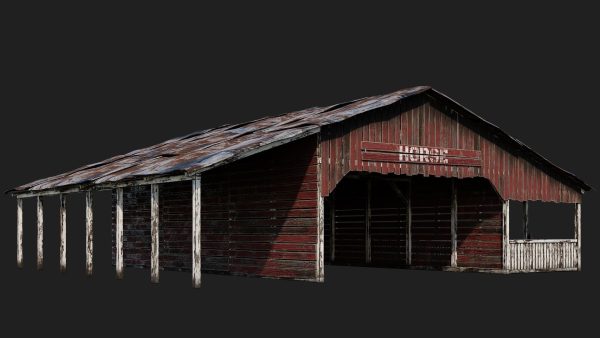13-14-15-16 - Farm Buildings 4K PBR GameReady